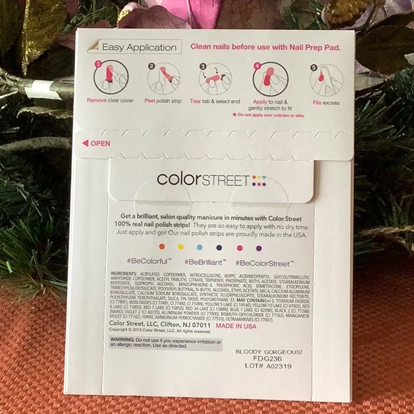 Color Street Nails🩸Bloody Gorgeous! - Picture 2 of 5